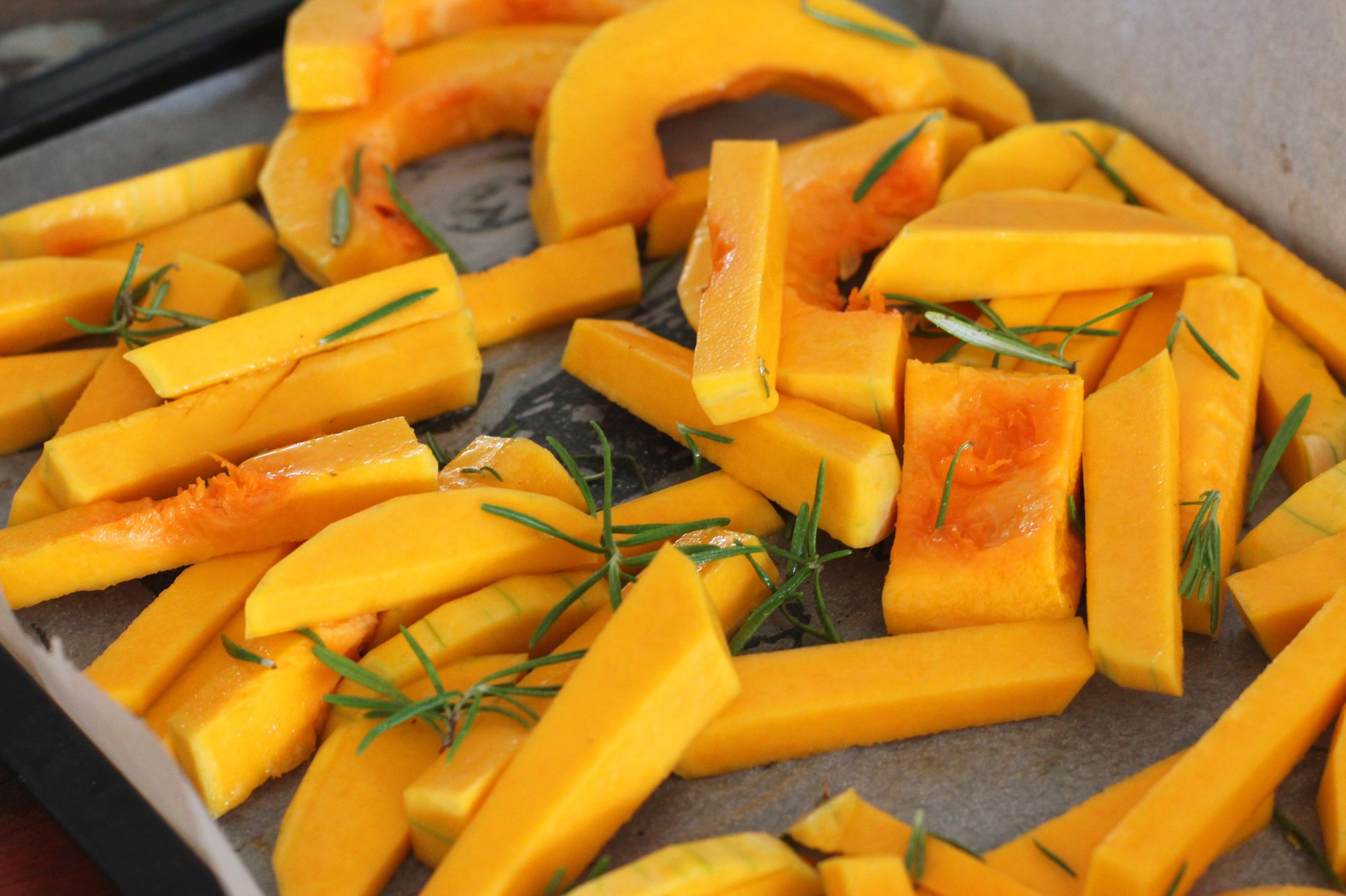 squash chunks