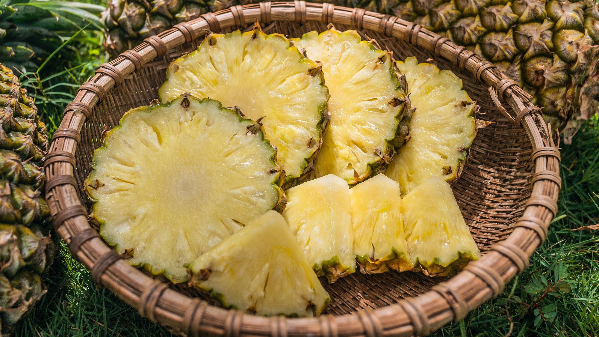 Illustration for Tahini Pineapple Smoothie