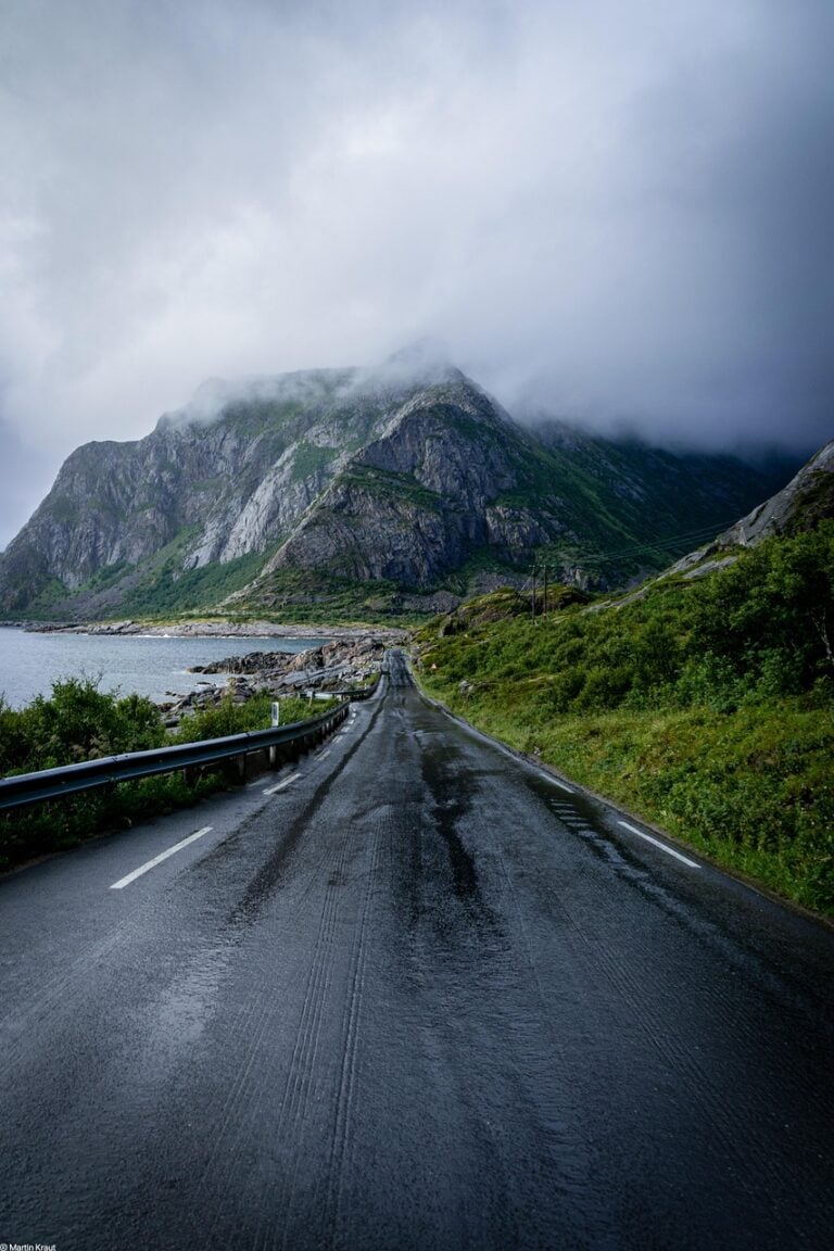 Open highway stretching out of sight