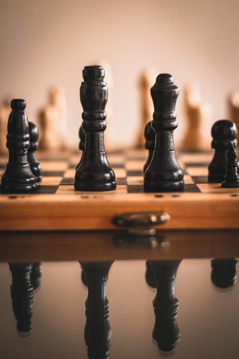 A board midway through a long game