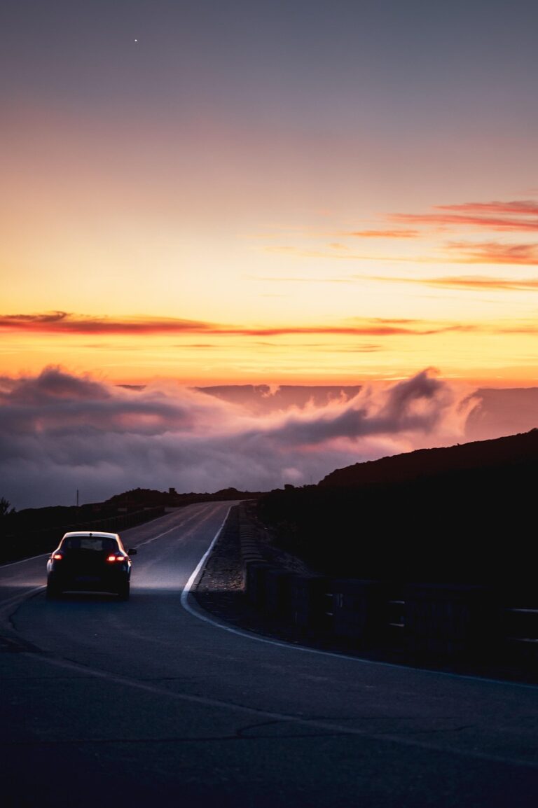 A long road with nothing on it