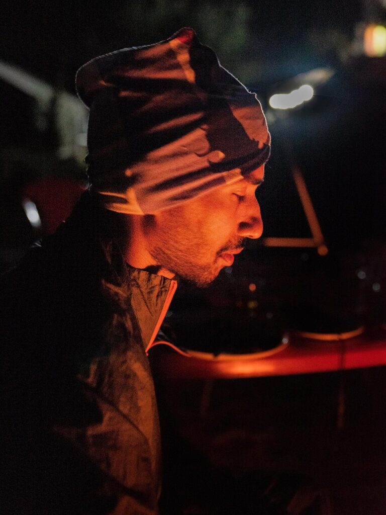 A fire kept going into the night