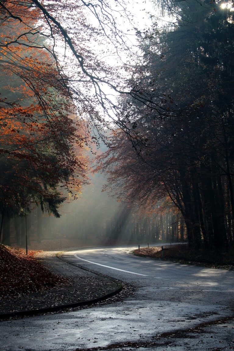 Open highway stretching out of sight