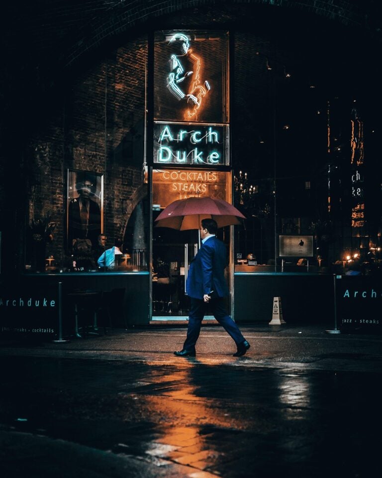 A runner moving through dawn light
