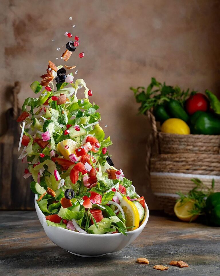 Raw ingredients before preparation