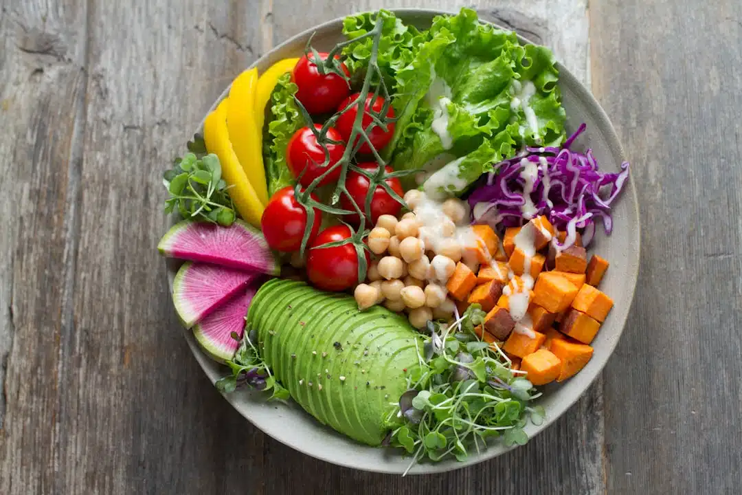 bowl of vegetable salads Nutritional Psychiatry
