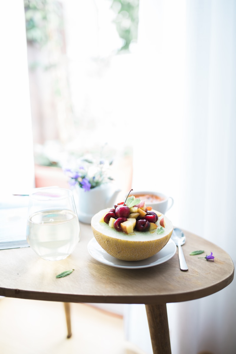 dessert dish filled white plate beside spoon Bad Food Habits