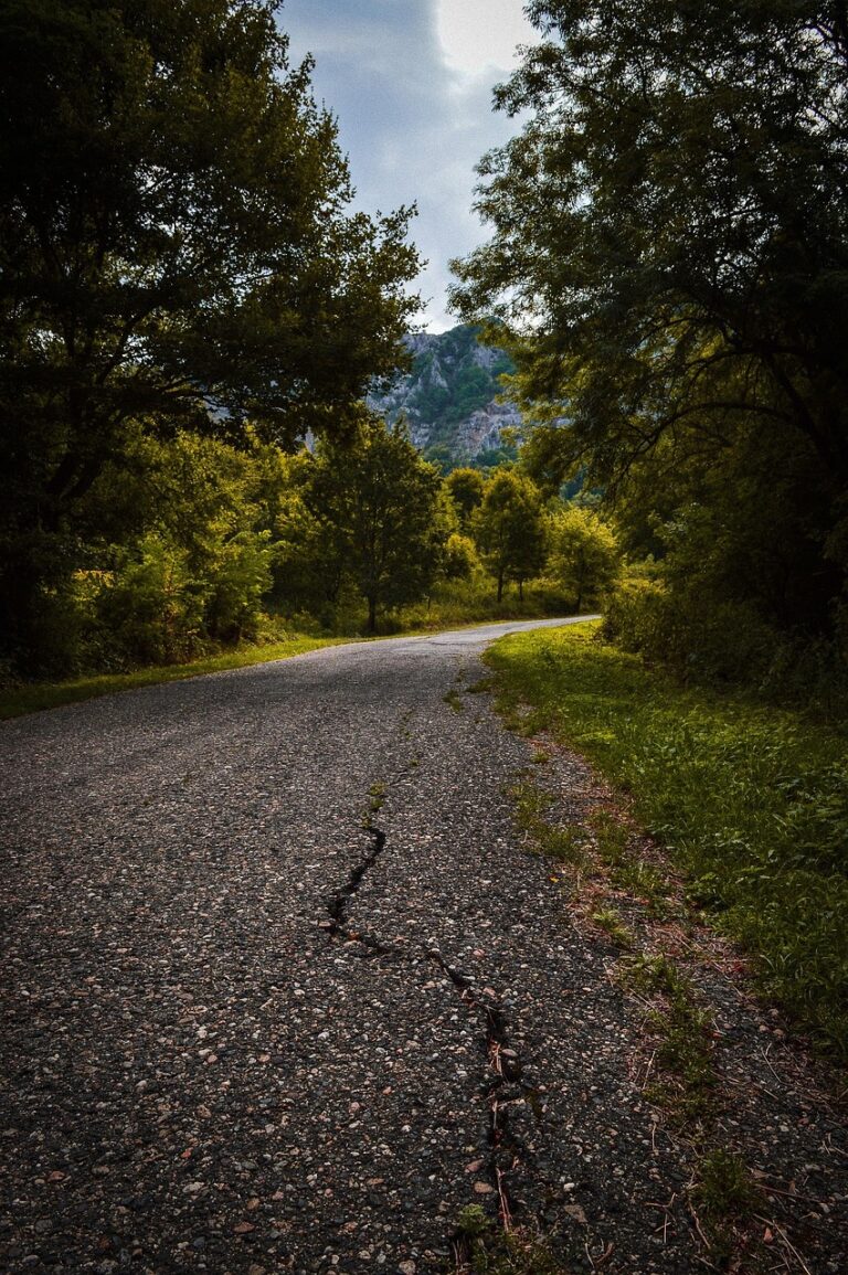 Open highway stretching out of sight