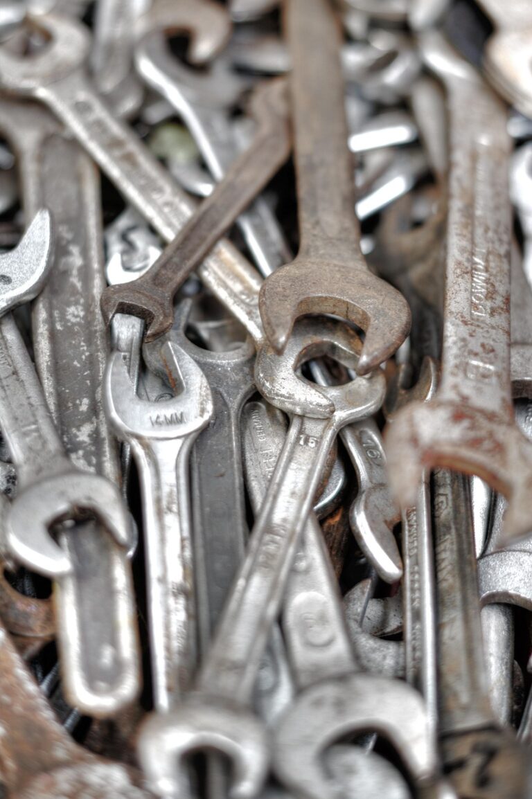 A craftsman's hands at work