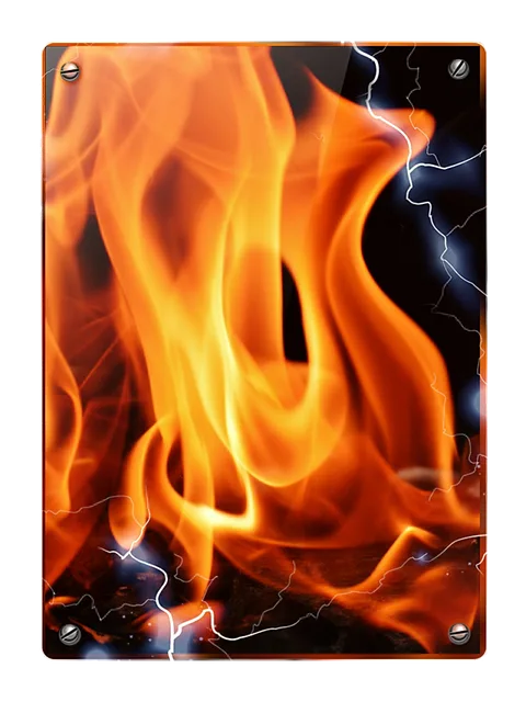 Flames representing the cost of the Symptom Architecture and the diagnostic trap