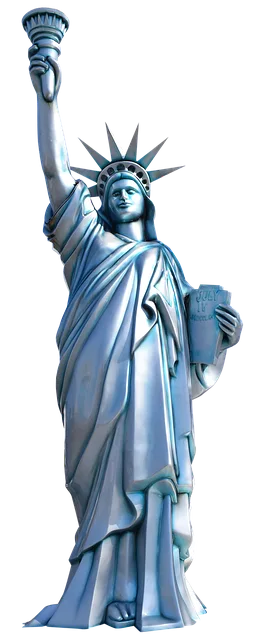 Liberty torch symbol representing freedom