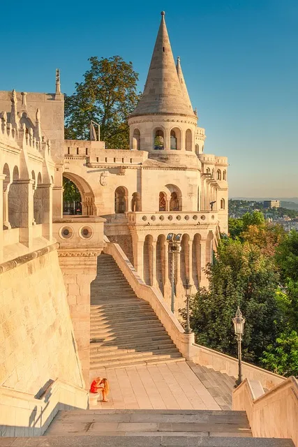 fisherman's bastion, buda castle, budapest, architecture, castle, historic,