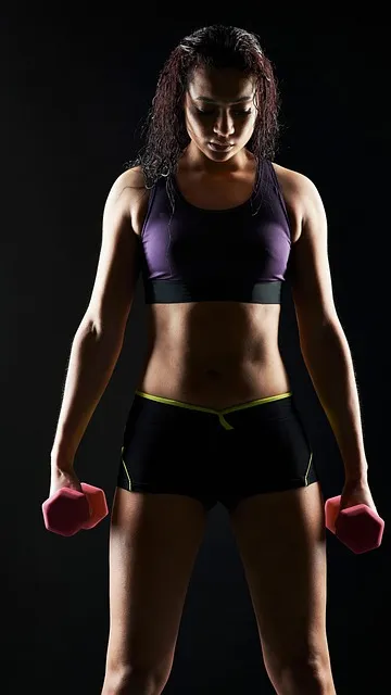 person training consistently in gym