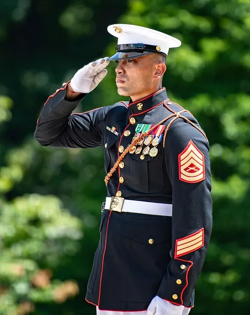 Marine in uniform