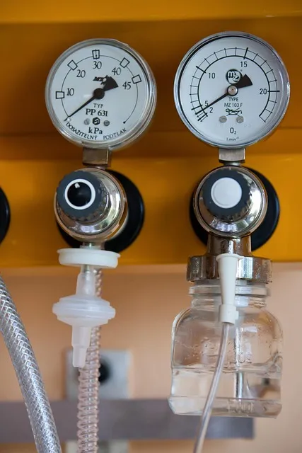 pressure gauge medical equipment measuring stress response