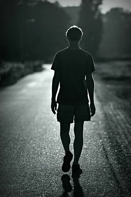 man, outdoors, monochrome, sunlight, male, boy, walking, man, man, man, man,