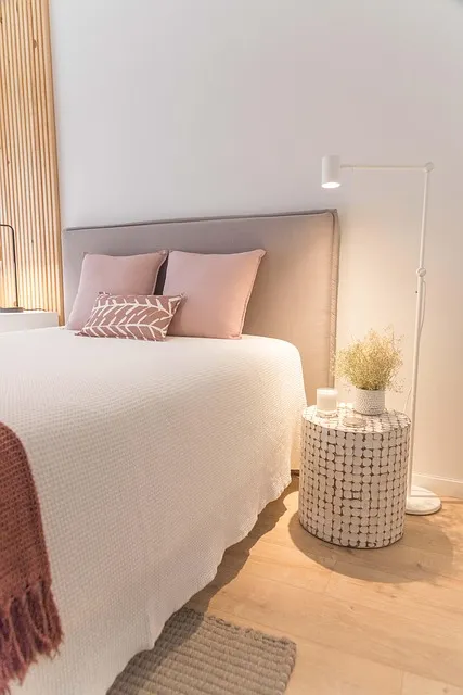 dark bedroom optimized for sleep quality and discipline-building recovery