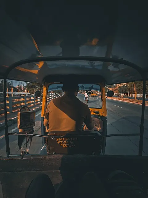 autorickshaw, public, transportation, wideangle, mood, bengaluru, rikshaw,