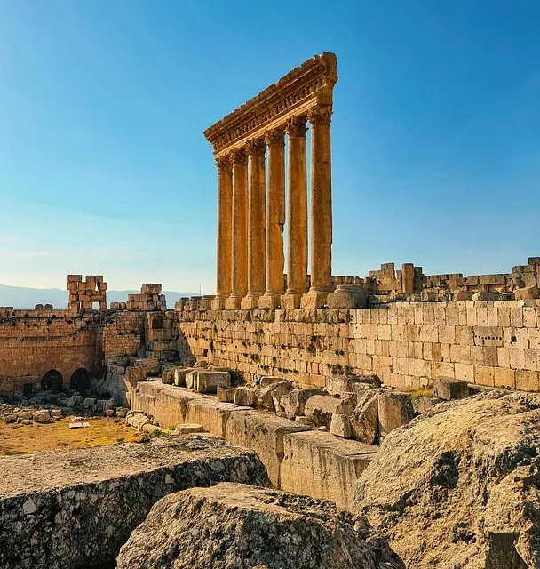 ruin, architecture, ancient, roman, baalbek balabak, beqaa valley, lebanon