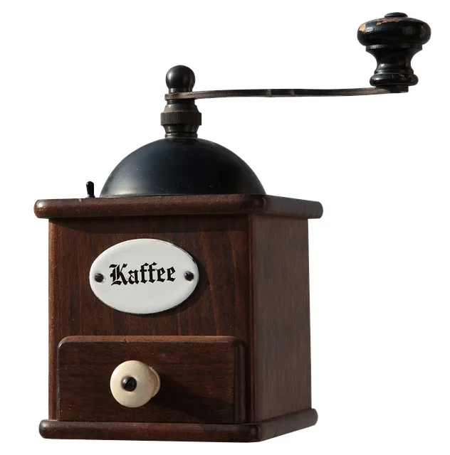 coffee grinder, mill, antiquity, crank, coffee, old, historical, grind,