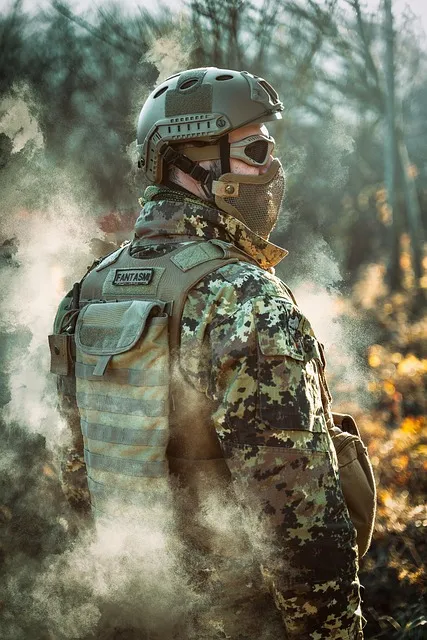 portrait, gun, soldier, army, weapon, man, person, male, rifle, special
