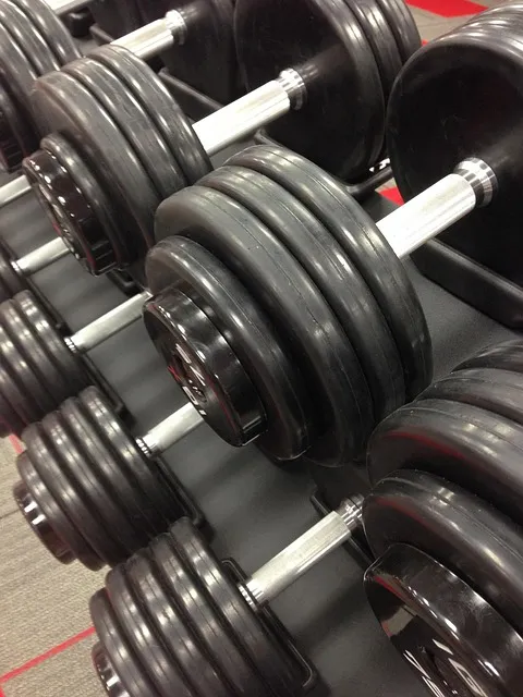 gym barbell lifting weights exercise fitness workout discipline training