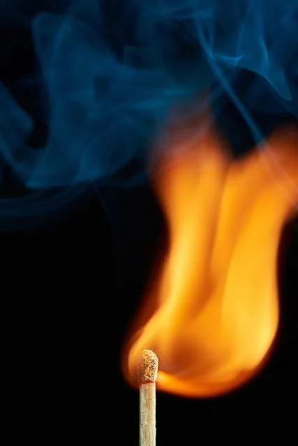 fire flame match burn smoke patience discipline