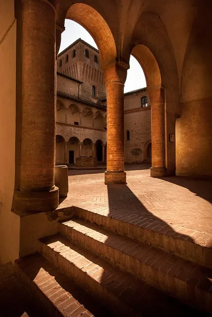 castle archway representing mental fortitude and structured discipline