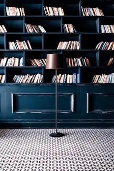 Books on shelves representing the actionable wisdom in Antifragile by Nassim