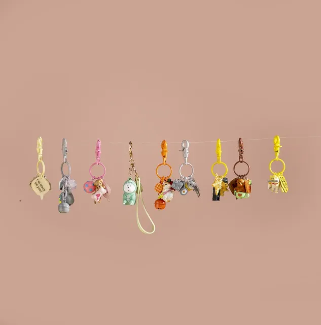 gift, key chains, bag charms