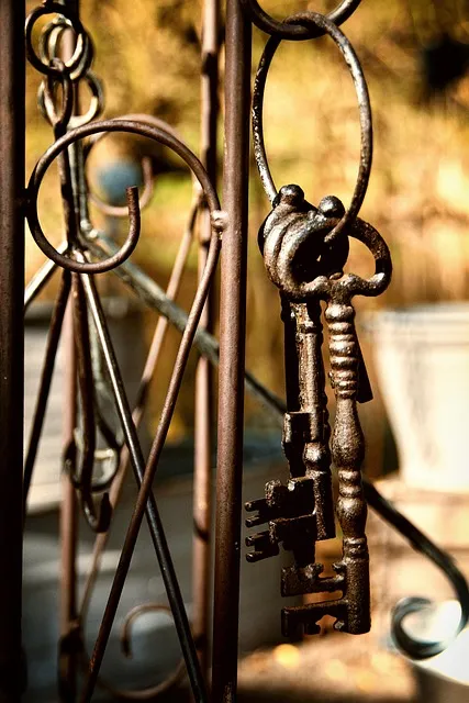 old key representing unlocking the Think-Act Loop from As a Man Thinketh