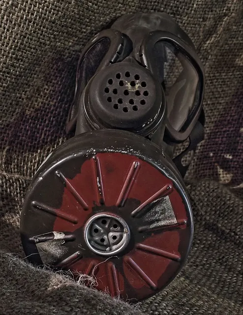 gas mask, breathing mask, poison, poison gas, military, war, breath
