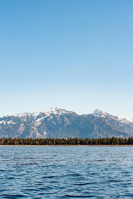 mountain lake alps scenic range, analogical thinking across different contexts