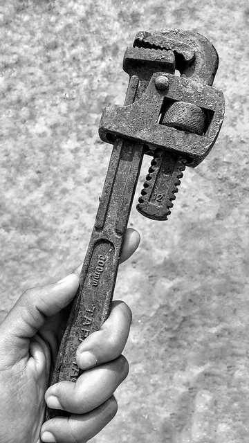 pipe wrench precision tool representing actionable systems from Tools of Titans