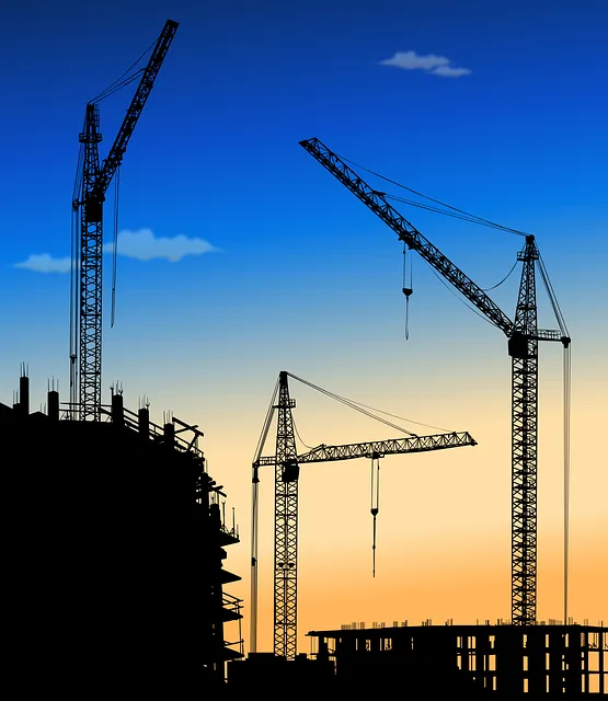 Construction framework rising