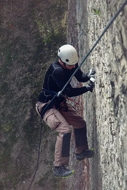 mountain climber, mountain climbing, rappelling, sport, mountain climber,