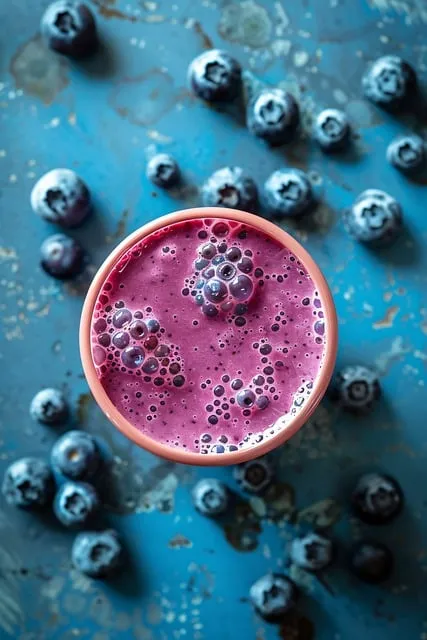 blueberry, smoothie, milkshake, juice, drink, fruit, healthy, shake, detox, diet