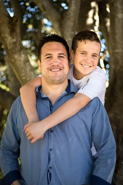 Man breaking the generational chain by building what was never given to him