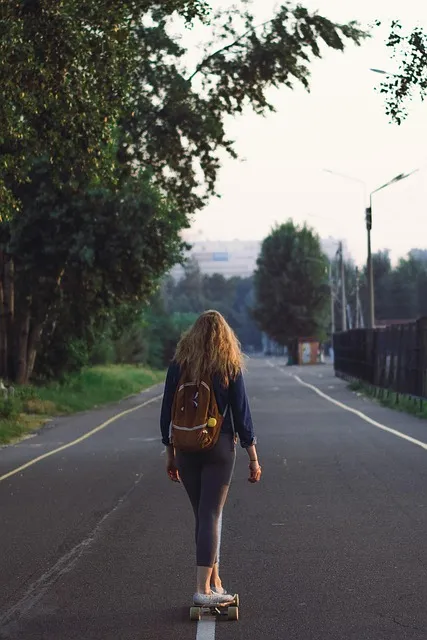 Open road representing freedom journey