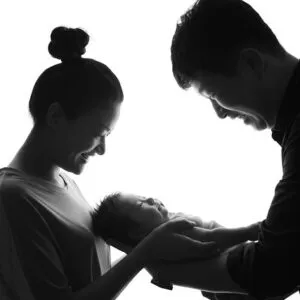 Couple reconnecting intimately, warmth between partners