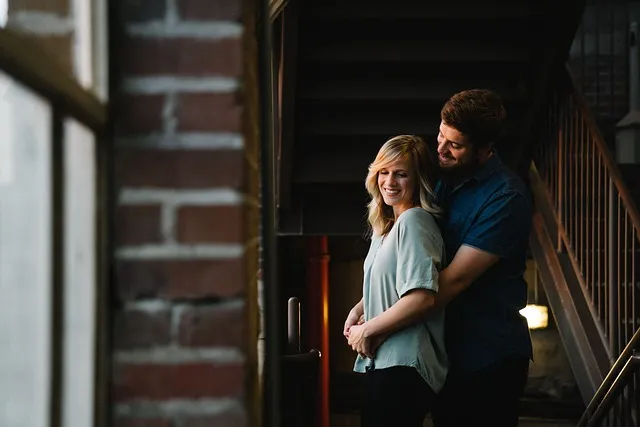 Deep connection between partners — intimacy earned through constraint