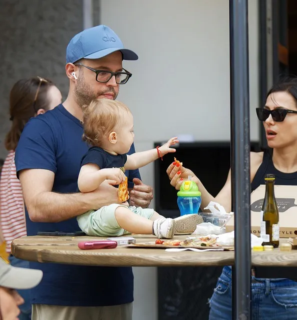 Man with his own son choosing a different template and breaking the