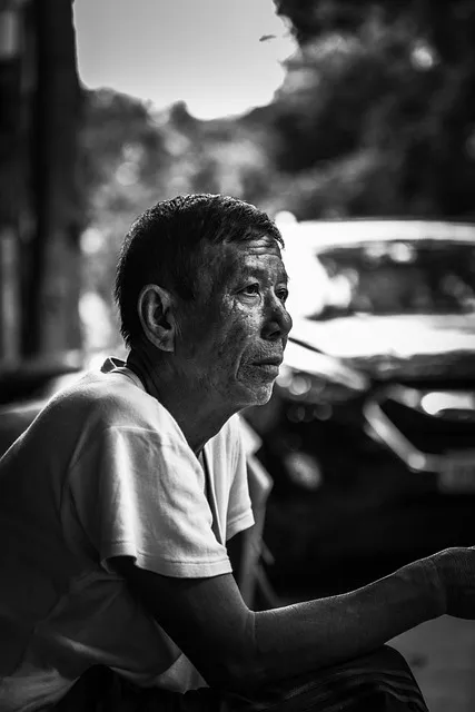 Retired man at home with nothing to do because he never built an identity
