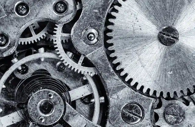 macro, cogwheel, gear, engine, vintage, industrial, work, mechanism,