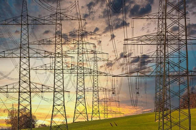 electricity, electricity pylons, power lines, high voltage pylons, high