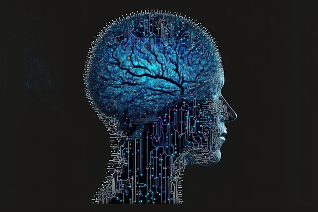 cyber brain, computer, brain, the internet, web3, blockchain, cyborg,