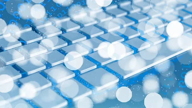 keyboard, empty, binary, zero, one, data, transfer, bokeh, big data,