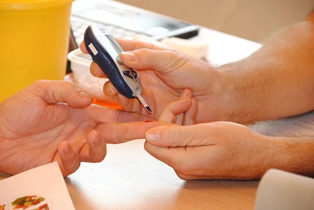 sugar, blood test, quicktest, diabetes, blood drop, control, arztbesuch,