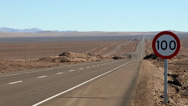 chile, panamericana, road, landscape, speed limit, chile, chile, chile,