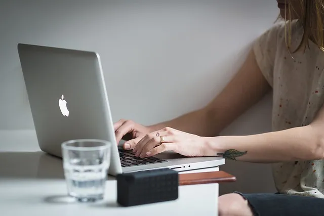 laptop, apple, macbook, computer, browser, research, school, business, work,